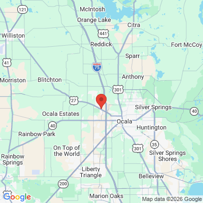 Map to  office in Ocala, FL