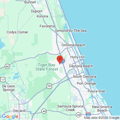 Map to  office in Daytona Beach, FL