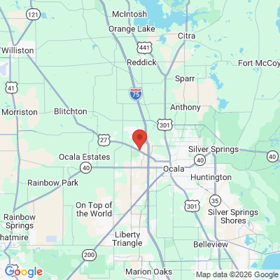 Map to  office in Ocala, FL