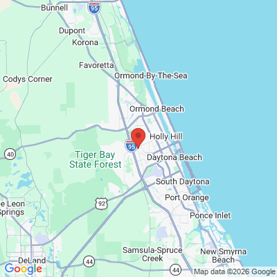 Map to  office in Daytona Beach, FL