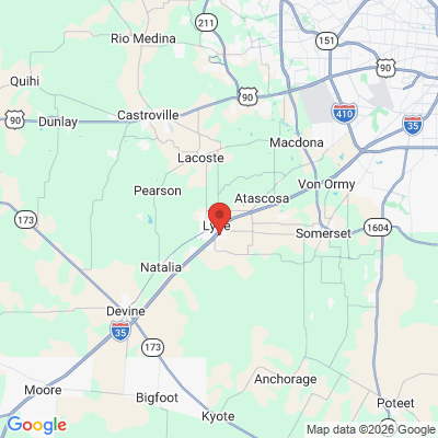 Map to  office in Lytle, TX