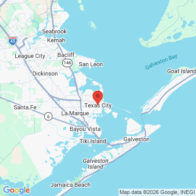 Map to  office in Texas City, TX