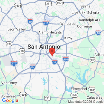 Map to One Destination Clinic San Antonio office in San Antonio, TX