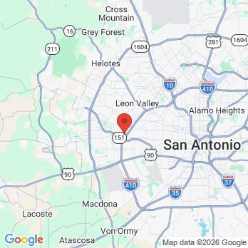 Map to PREVA DENTAL office in San Antonio, TX