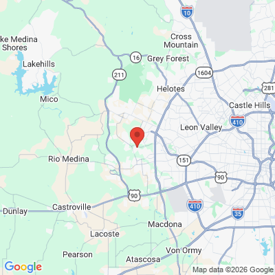 Map to  office in San Antonio, TX