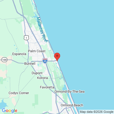 Map to  office in Flagler Beach, FL