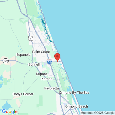 Map to  office in Flagler Beach, FL