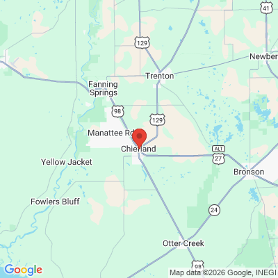 Map to  office in Chiefland, FL