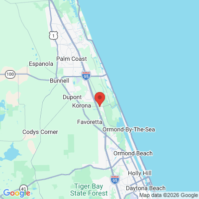 Map to  office in Ormond Beach, FL