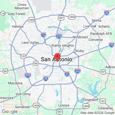 Map to  office in San Antonio, TX