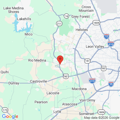Map to  office in San Antonio, TX