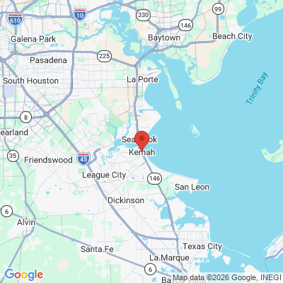 Map to  office in Kemah, TX