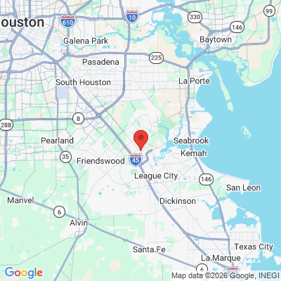 Map to  office in Webster, TX