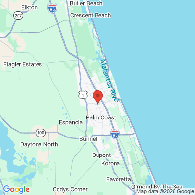 Map to  office in Palm Coast, FL