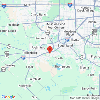 Map to  office in Richmond, TX
