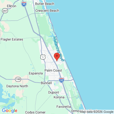 Map to  office in Palm Coast, FL