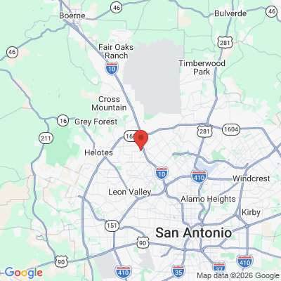 Map to  office in Dezavala Family Dental