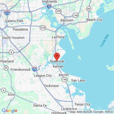 Map to  office in Seabrook, TX