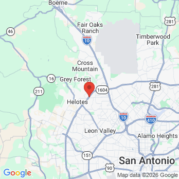 Map to CHIDREN'S DENTISTRY AT HAUSMAN VILLAGE office in San Antonio, TX