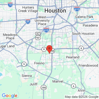 Map to ABC 123 Pediatric Dentistry office in Pearland, TX