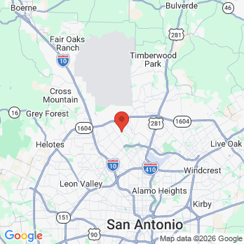 Map to Orsatti Dental office in San Antonio, TX