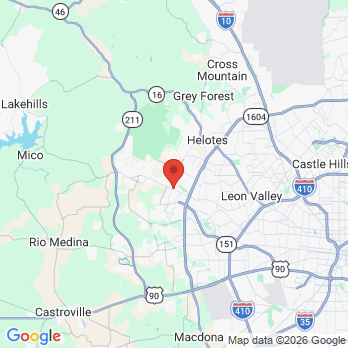 Map to Imagine Children's Dentistry and Orthodontics office in San Antonio, TX