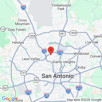 Map to Comfort Dental West Avenue office in San Antonio, TX