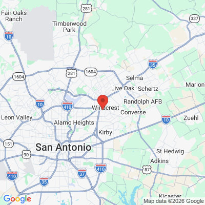 Map to  office in Heartland Dental