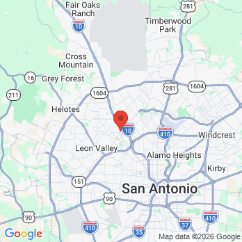 Map to Precision Cosmetic Dentistry office in San Antonio, TX