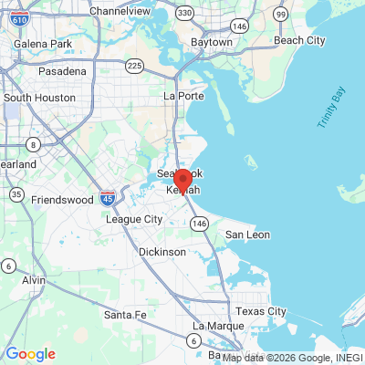 Map to  office in Kemah, TX