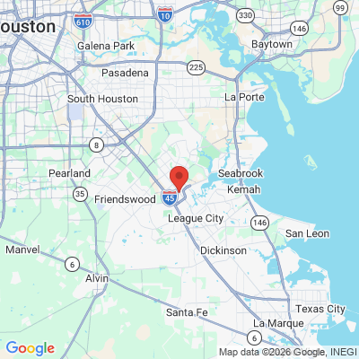 Map to  office in Webster, TX
