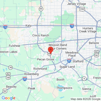 Map to  office in Richmond, TX