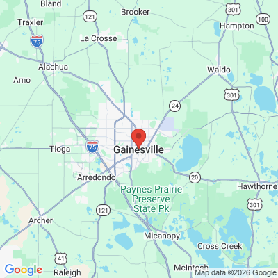Map to  office in Gainesville, FL