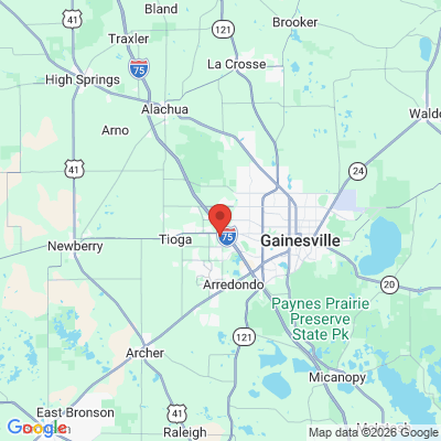 Map to  office in Gainesville, FL