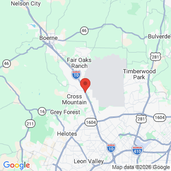 Map to Dental Oral Care office in San Antonio, TX
