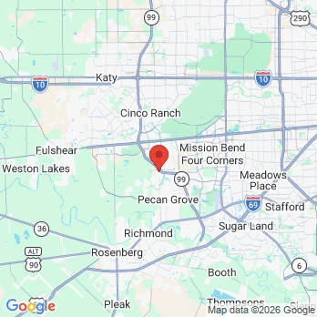 Map to FOUNDATION ENDODONTICS office in Richmond, TX