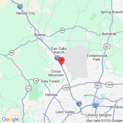 Map to  office in San Antonio, TX