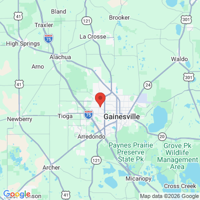 Map to  office in Gainesville, FL