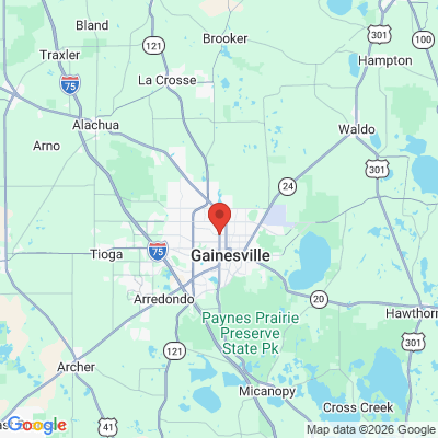 Map to  office in Gainesville, FL