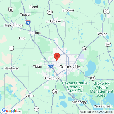 Map to  office in Gainesville, FL