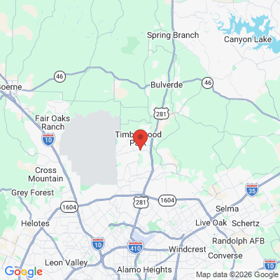 Map to  office in San Antonio, TX
