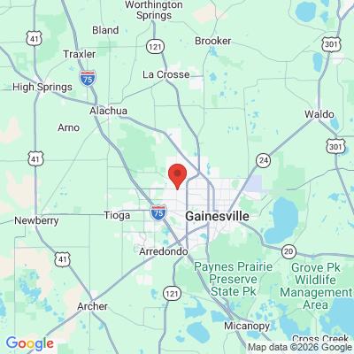 Map to  office in Gainesville, FL