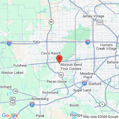 Map to  office in Richmond, TX