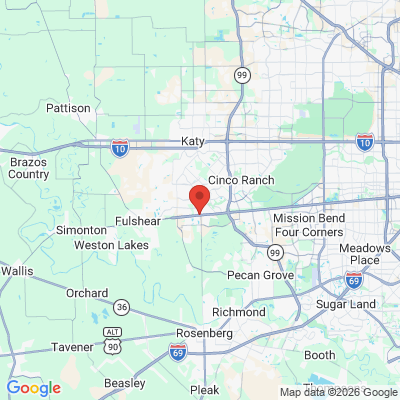 Map to  office in Richmond, TX