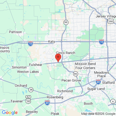 Map to  office in Katy, TX