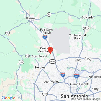 Map to  office in San Antonio, TX