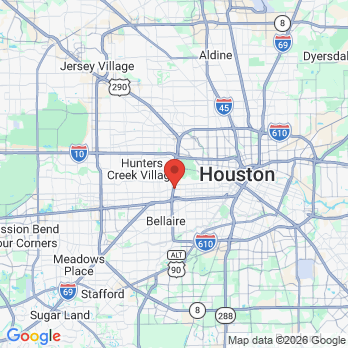 Map to Brighter Smiles office in Houston, TX