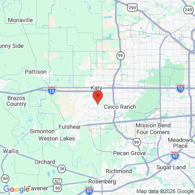 Map to  office in Katy, TX