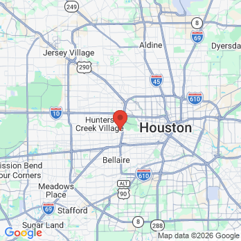 Map to Houston Uptown Dentists office in Houston, TX