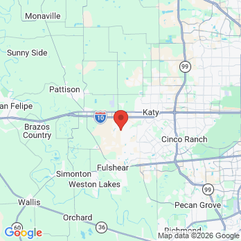 Map to Jordan Ranch Modern Dentistry office in Katy, TX